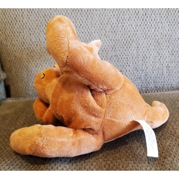 8 Inch RMS International Kangaroo With Baby In Pouch Stuffed Animal Plush Toy - Picture 5 of 11